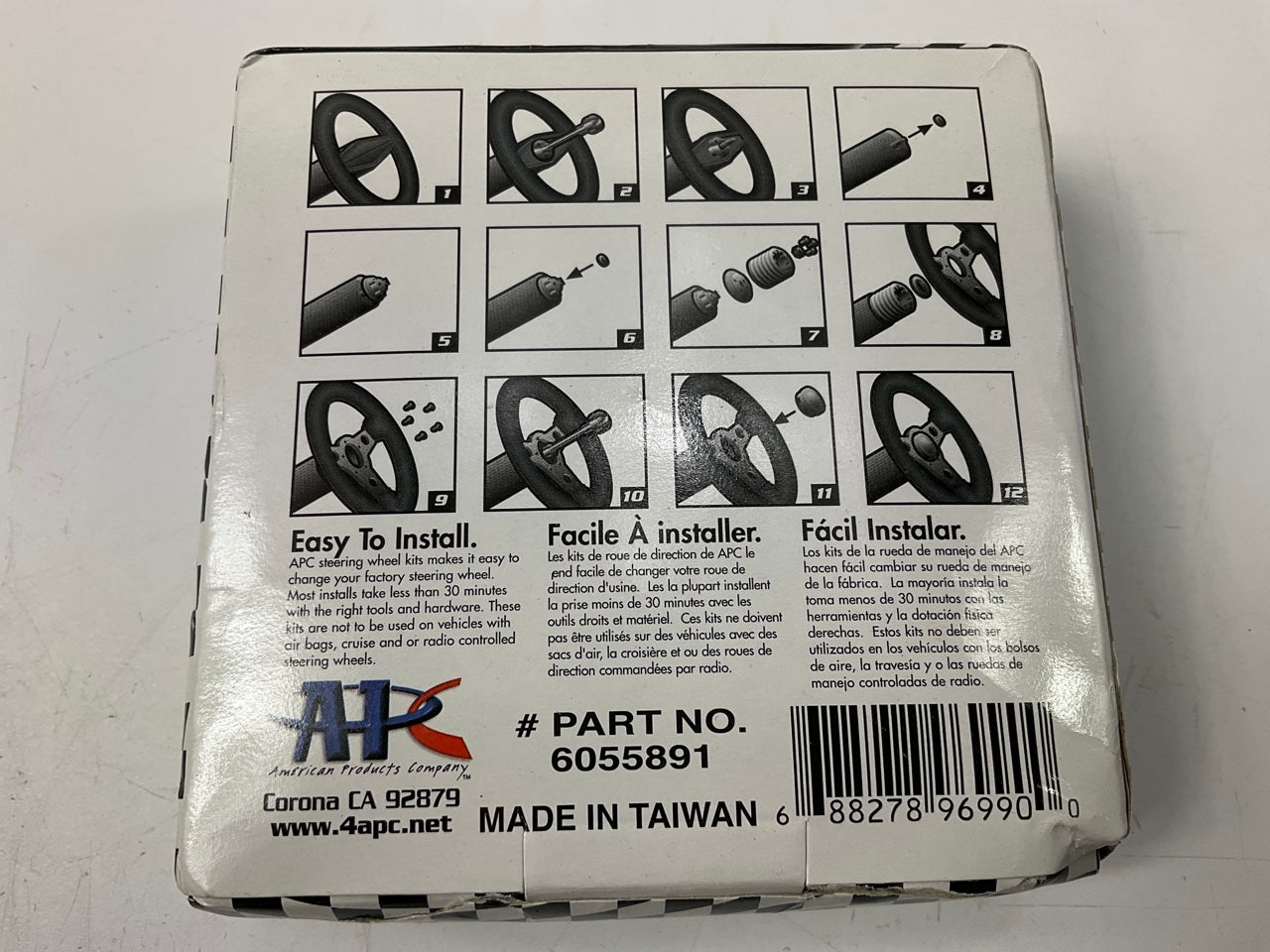 APC 6055891 Steering Wheel Puller Tool For Aftermarket Steering Wheels