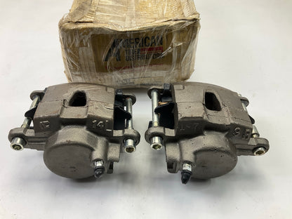 REMAN. American Tire Distributors 416768 Front Brake Caliper Set With Brake Pads