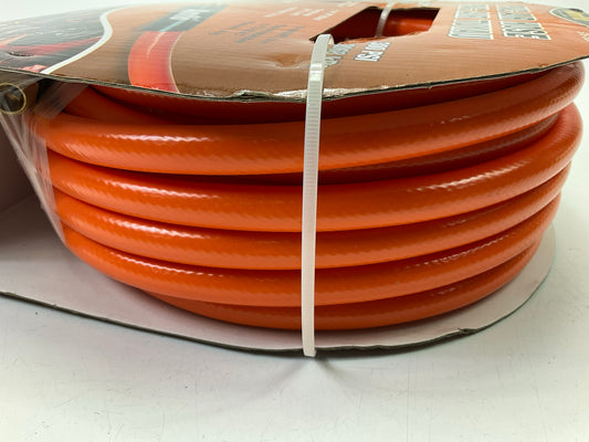 Amflo 576-50A Orange 300 PSI PVC Air Hose 3/8'' X 50' With 1/4'' MNPT Fittings
