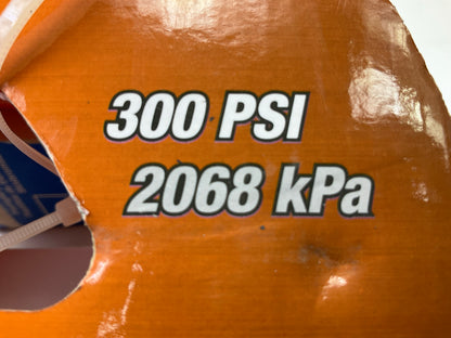 Amflo 576-50A Orange 300 PSI PVC Air Hose 3/8'' X 50' With 1/4'' MNPT Fittings