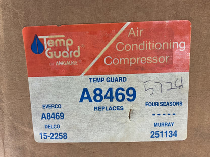 REMAN. Amgauge A8469 A/C Compressor With Clutch
