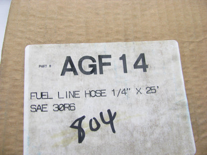 Amgauge AGF-14 Fuel Hose Roll, SAE 30R6, 1/4'' X 25 Feet