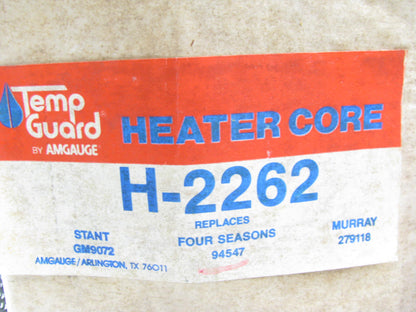 Amgauge H-2262 HVAC Heater Core