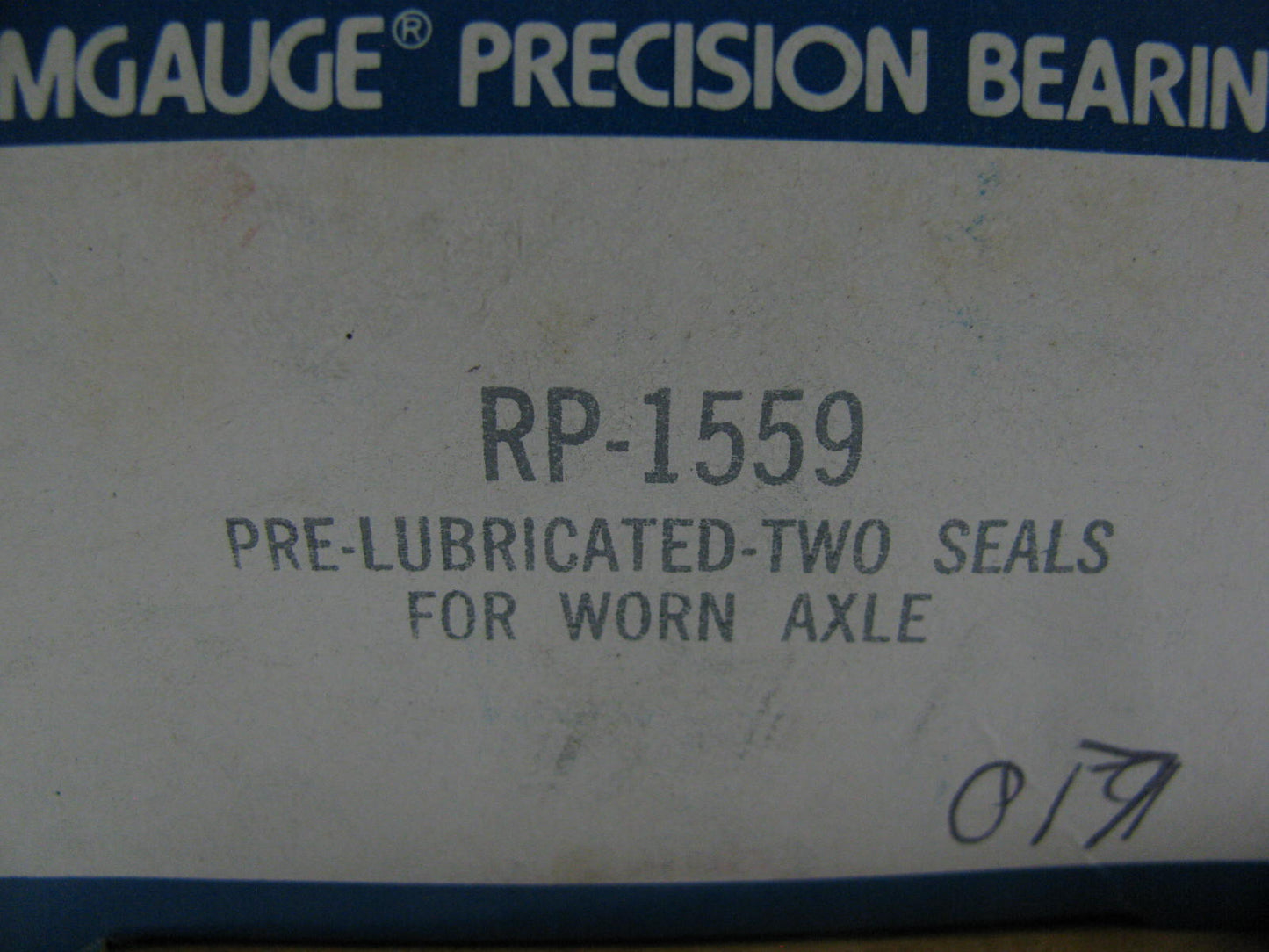 Amgauge RP-1559 Rear Axle Wheel Bearing Kit