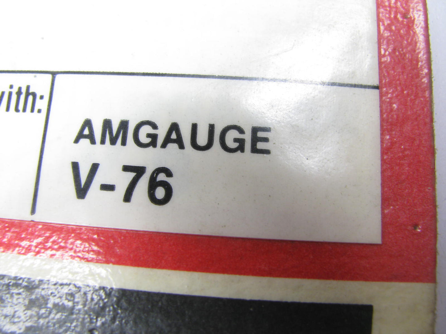 Amgauge V-76 Valve Cover Gasket For Various 77-88 GM V6