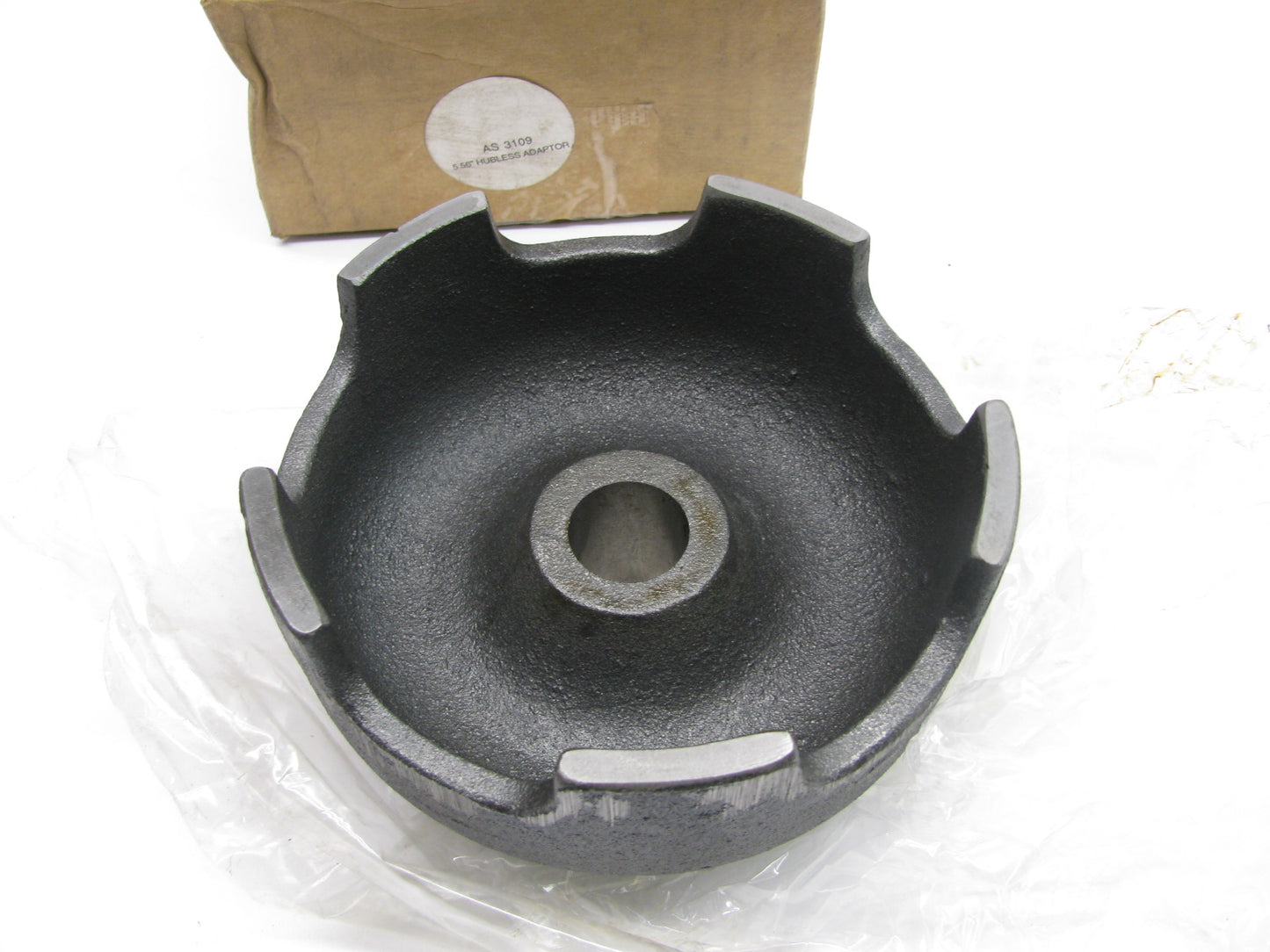Ammco 3109 5.65'' Hubless Adapter Centering Bell Cone For Brake Lathe W/ 1'' Arbor