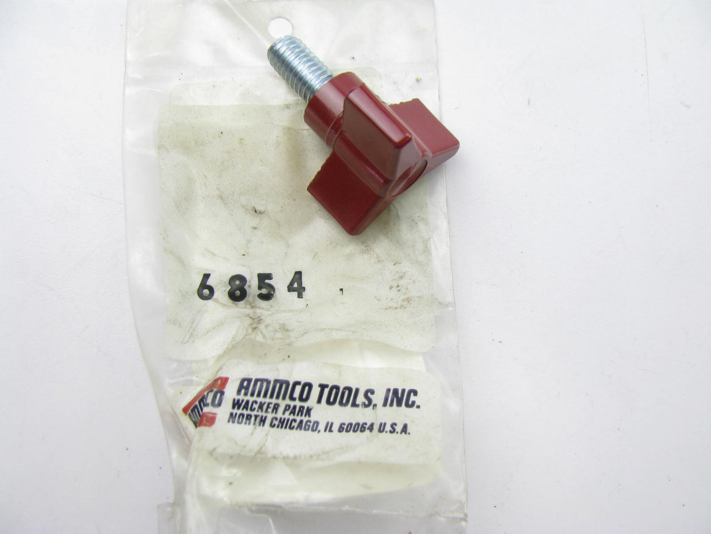 Ammco 6854 Red Tri-Wing Knob For 3000 4000 4100 Brake Lathes