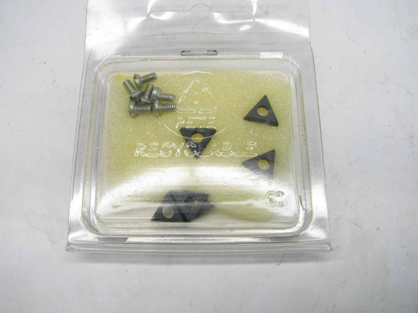 Pack Of 6 - Positive Rake Carbide Inserts .017'' Radius For AMMCO Lathes