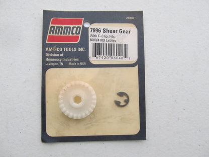 Ammco 7996 Brake Lathe Part Shear Gear & C-Clip Ammco 4000, 4100 & 7500 Lathe