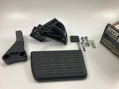 AMP Research 75306-01A BedStep Rear Bumper Truck Bed Access Step Powder Coated