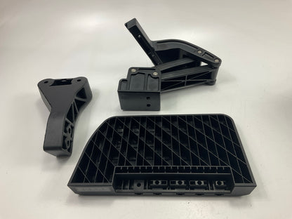 AMP Research 75306-01A BedStep Rear Bumper Truck Bed Access Step Powder Coated