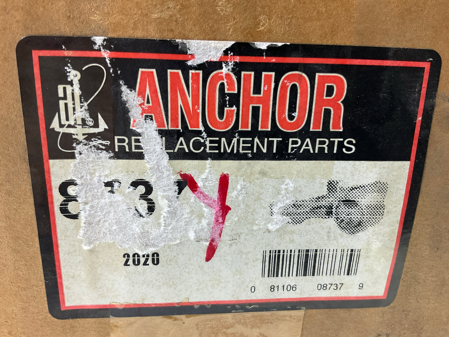 Anchor 8737 LEFT Engine Motor Mount For 1989-1991 Hyundai Sonata - MANUAL TRANS