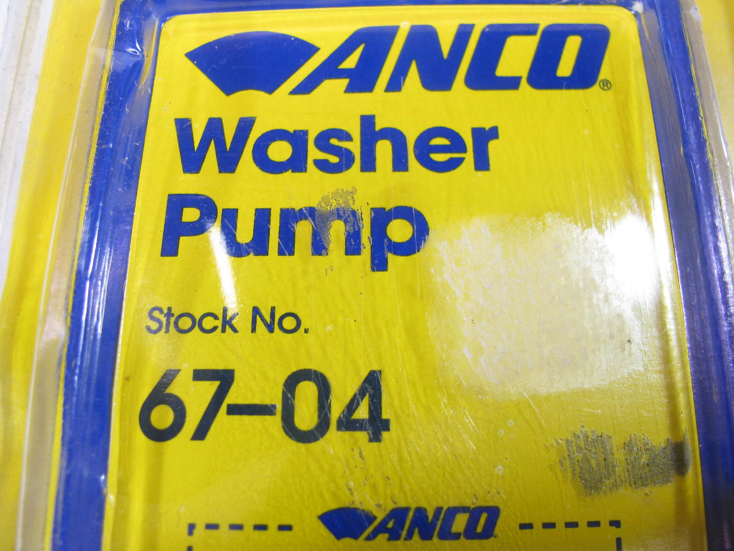 Anco 67-04 Windshield Wiper Motor - Front / Rear