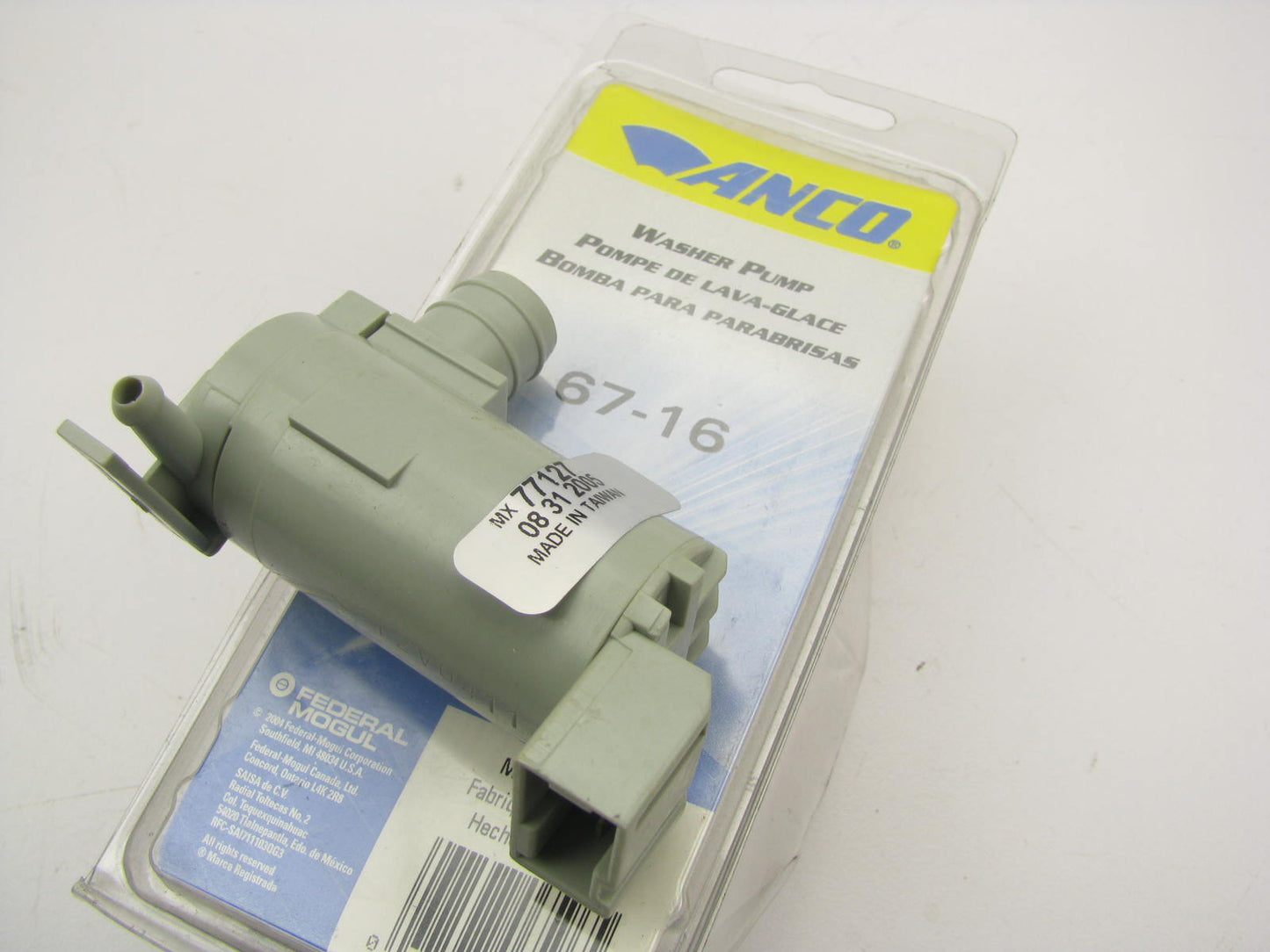 Anco 67-16 Rear Window Wiper Washer Pump