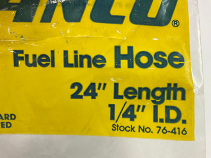 (2) Anco 76-416 1/4'' Low Pressure Fuel Line Hose, 24'' Long Each