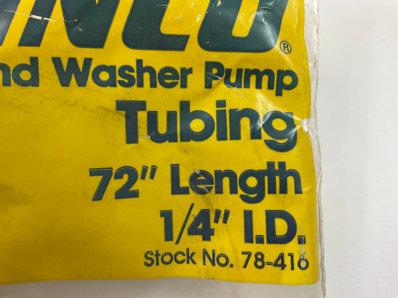 (2) Anco 78-416 1/4'' Vacuum & Washer Pump Tubing Hose, 72'' Long