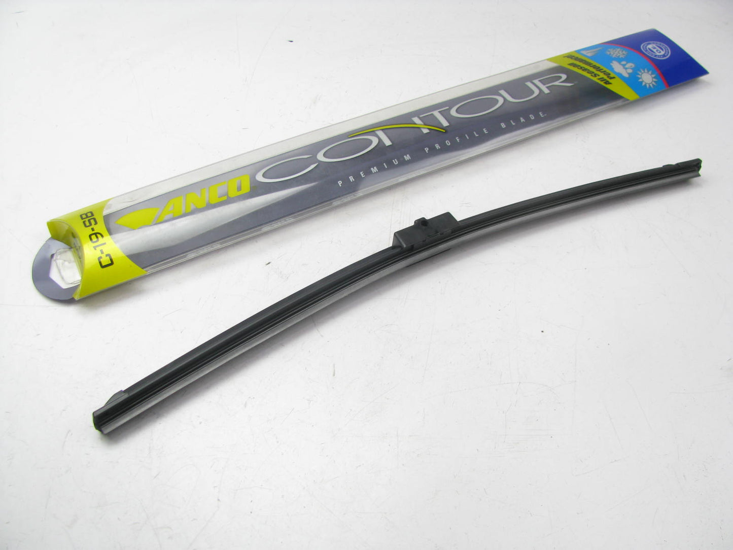 Anco C-19-SB Front Right Contour SB Windshield Wiper Blade - 19''