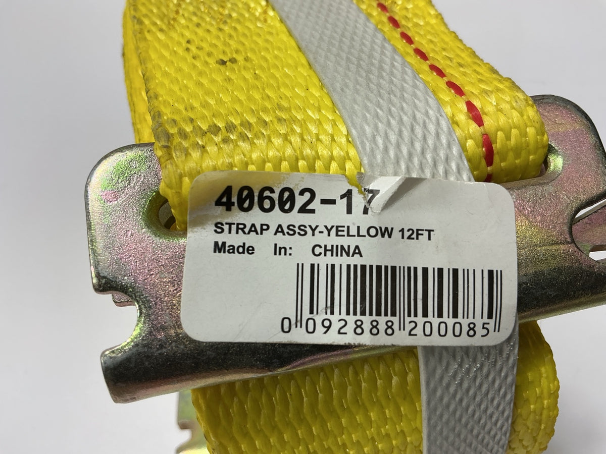 Ancra 40602-17 Series E Cam Buckle Strap 2'' X 12' - Yellow