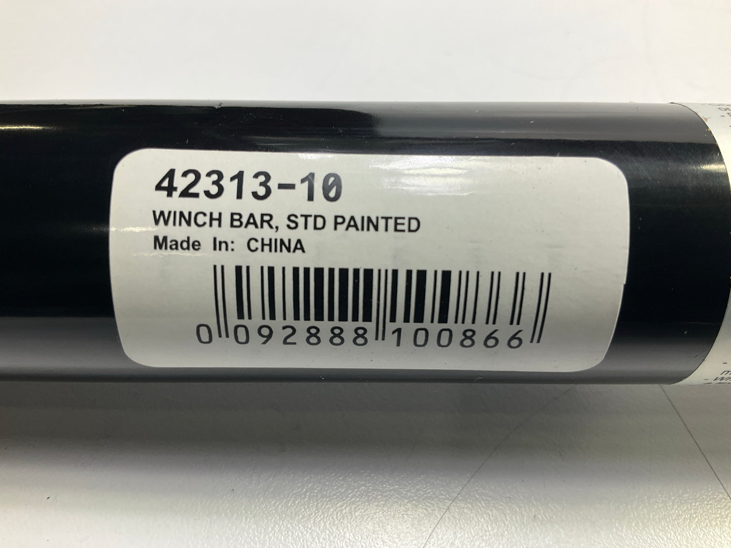Ancra 42313-10 Winch Bar Standard Black 34.5'' Length Heavy Duty