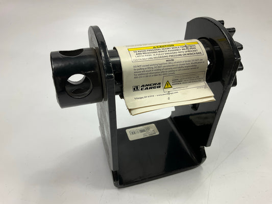 Ancra 43565-127 Trailer Winch Mount Steel, Storable Bottom Mount, C Track 6000LB