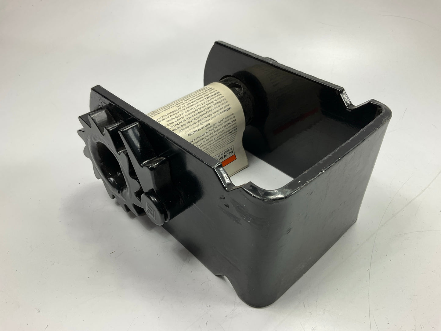 Ancra 43565-127 Trailer Winch Mount Steel, Storable Bottom Mount, C Track 6000LB