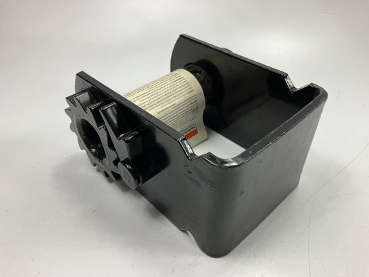 Ancra 43565-127 Trailer Winch Mount Steel, Storable Bottom Mount, C Track 6000LB