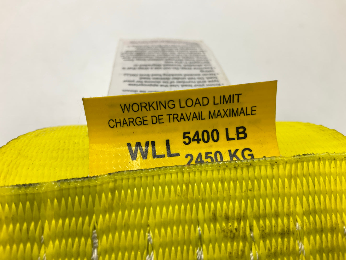 Ancra 43795-10-35 Winch Strap 4'' X 35', Polyester, With Flat Hook, 5,400 Lbs.