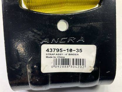 Ancra 43795-10-35 Winch Strap 4'' X 35', Polyester, With Flat Hook, 5,400 Lbs.