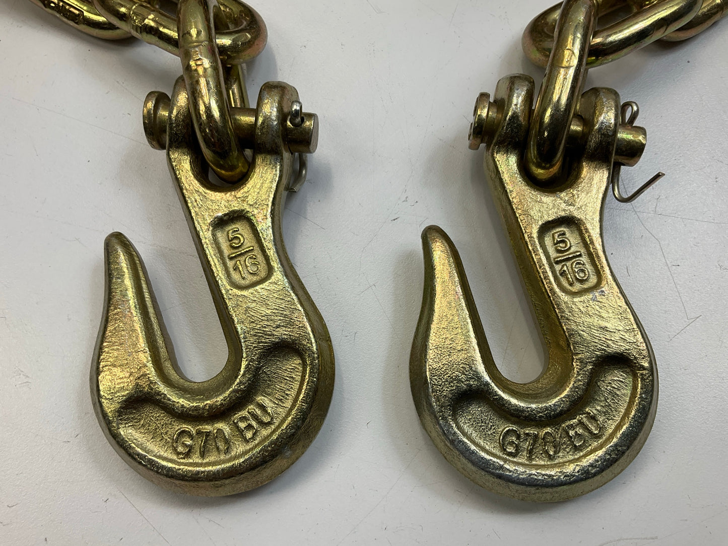 Ancra 45881-10-25 Hook Chain, Grade 70, 5/16'' X 300'' With Clevis Hooks