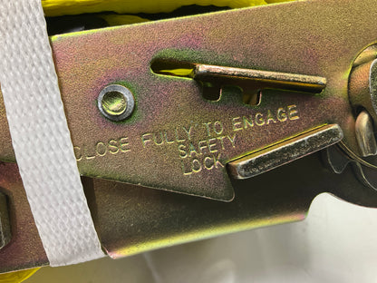 (2) Ancra 45982-10 Ratchet Tie Down Straps 2'' X 27'