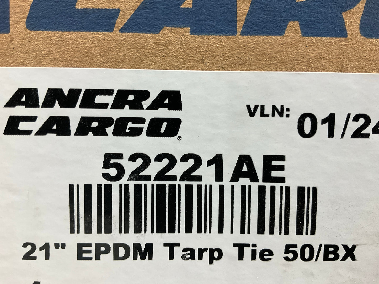 (50) Ancra 21'' Industrial EPDM Rubber Tarp Strap W/ Hooks Truck/Trailer Bungee