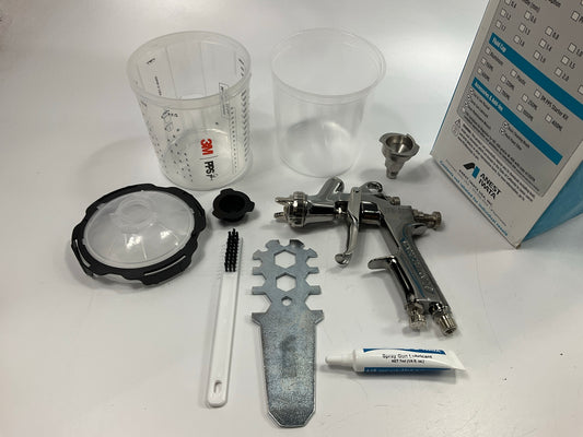 Anest Iwata 3955 LPH300-LV Series 1.3mm HVLP Gravity Feed Spray Gun