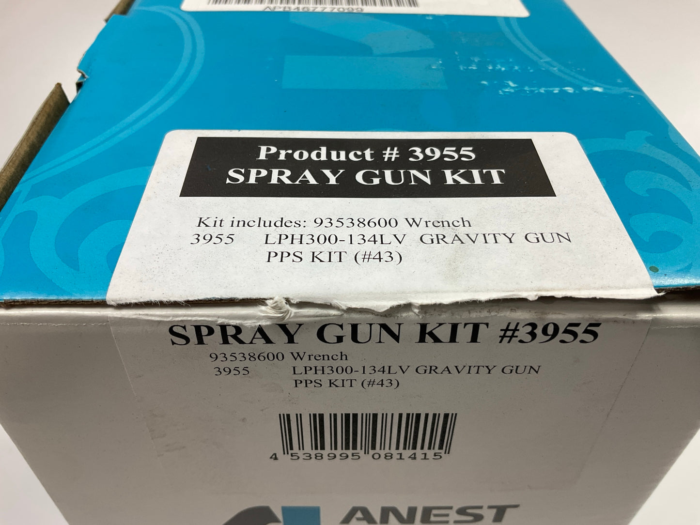 Anest Iwata 3955 LPH300-LV Series 1.3mm HVLP Gravity Feed Spray Gun