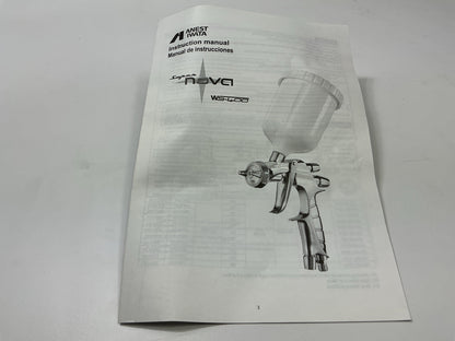 Aset Iwata 5905 WS400 SuperNova 1.3 High Definition Spray Gun Kit W/ 3M PPS #43