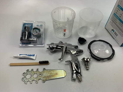 Anest Iwata 5910 Air Spray Gun Kit WS400-1401 HD Supernova 1.4mm Paint Gun & PPS