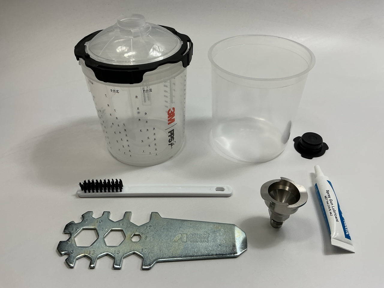 Iwata 5940 LS400-1405 SUPERNOVA Paint Spray Gun Kit W/ 3M PPS Starter Kit #43