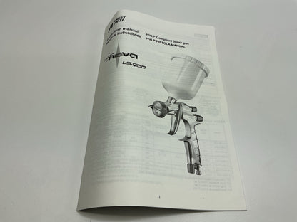 Iwata 5940 LS400-1405 SUPERNOVA Paint Spray Gun Kit W/ 3M PPS Starter Kit #43