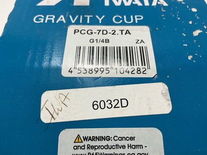Anest Iwata 6032D 700 Ml Aluminum Paint Cup For LS400, LS400H, LPH300, WS400