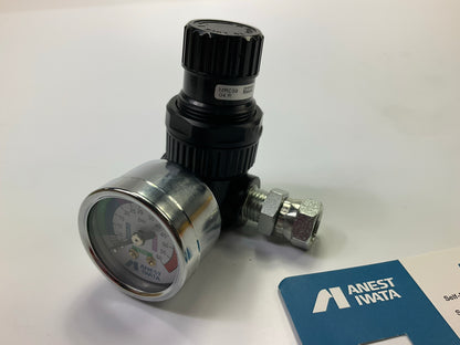ANEST IWATA 8131B AK-1R2 Adjustable Air Flow Regulator, 0 To 60 Psi
