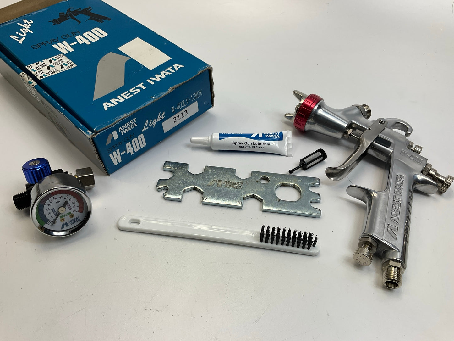 Anest Iwata W-400LV-13WBX Air - Gravity Feed Spray Gun