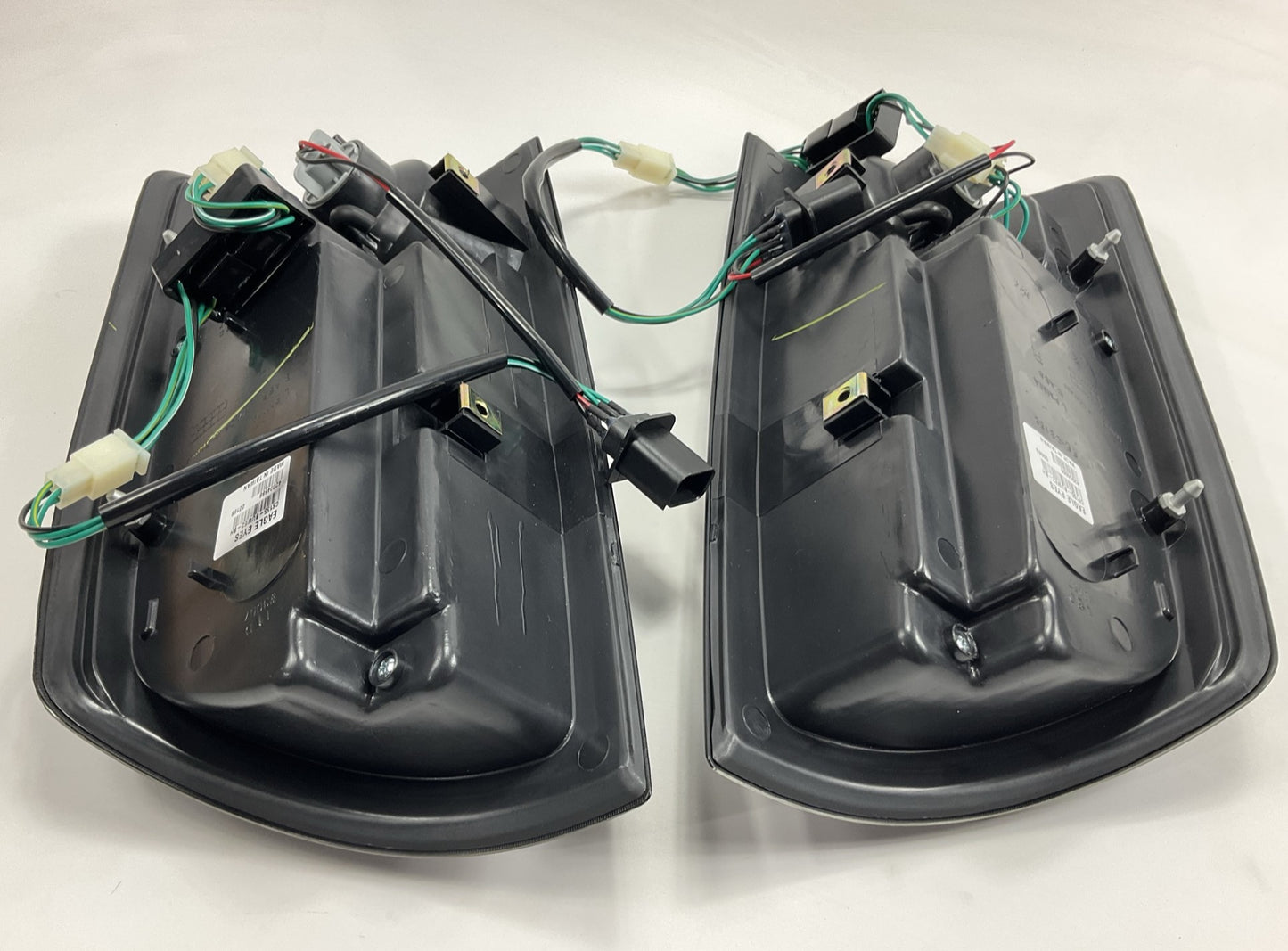 Anzo USA 311018 LED Taillights Tail Lamp Set, LED Black For 02-05 Dodge Ram