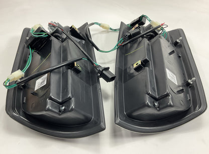 Anzo USA 311018 LED Taillights Tail Lamp Set, LED Black For 02-05 Dodge Ram