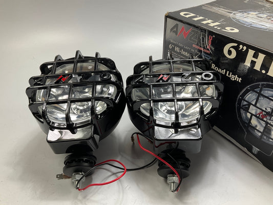 DAMAGED WIRE - Anzo USA 861096 6'' HID Off-Road Driving Light Lamps With Covers