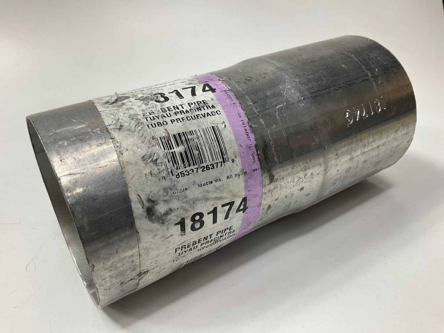 Ap Exhaust 18174 Prebent Center Exhaust Pipe 3''x6-1/2''