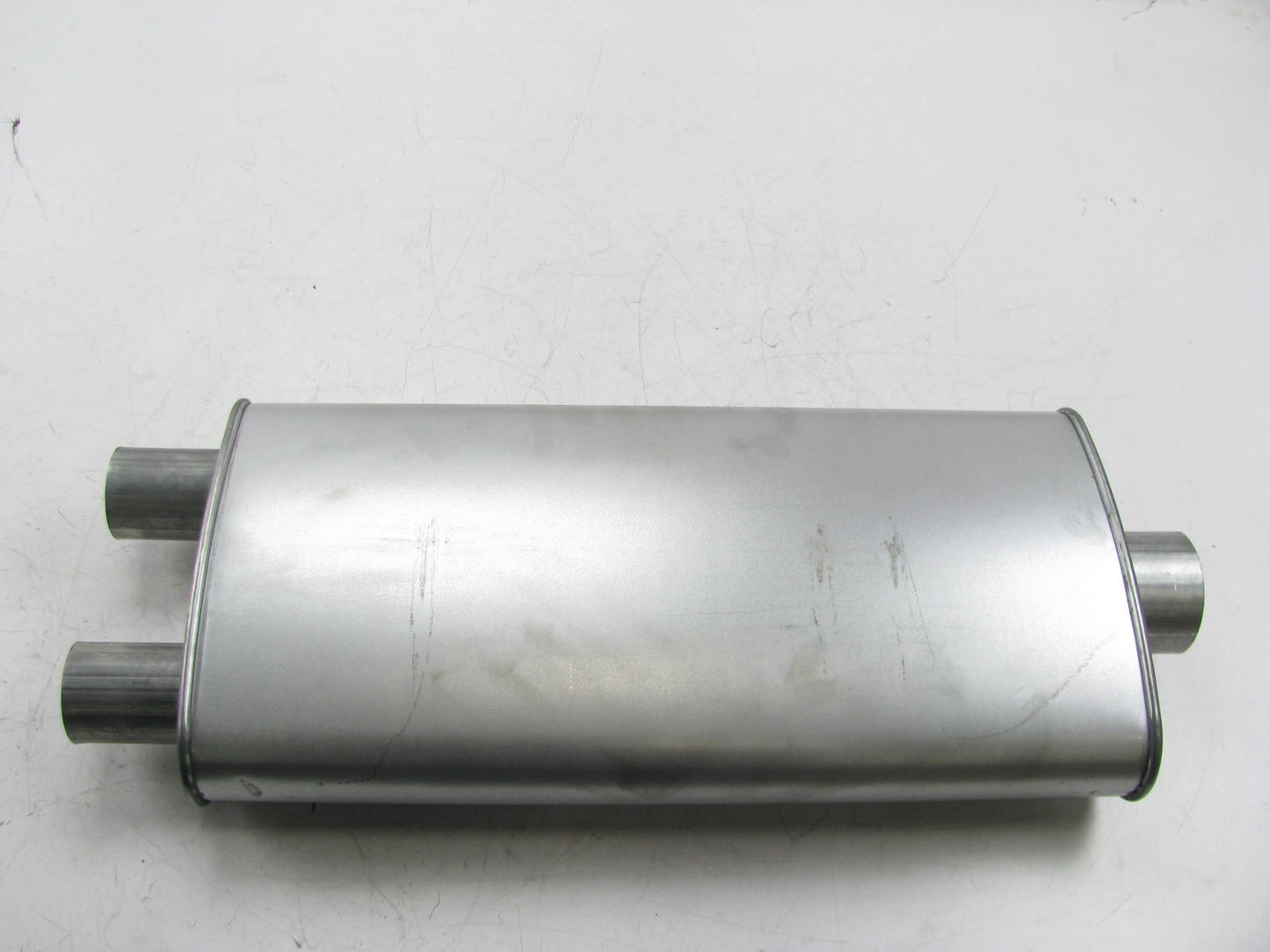 Ap Exhaust 2058 Muffler 3'' Inlet 2-1/4'' Outlet - 10.5'' X 22''