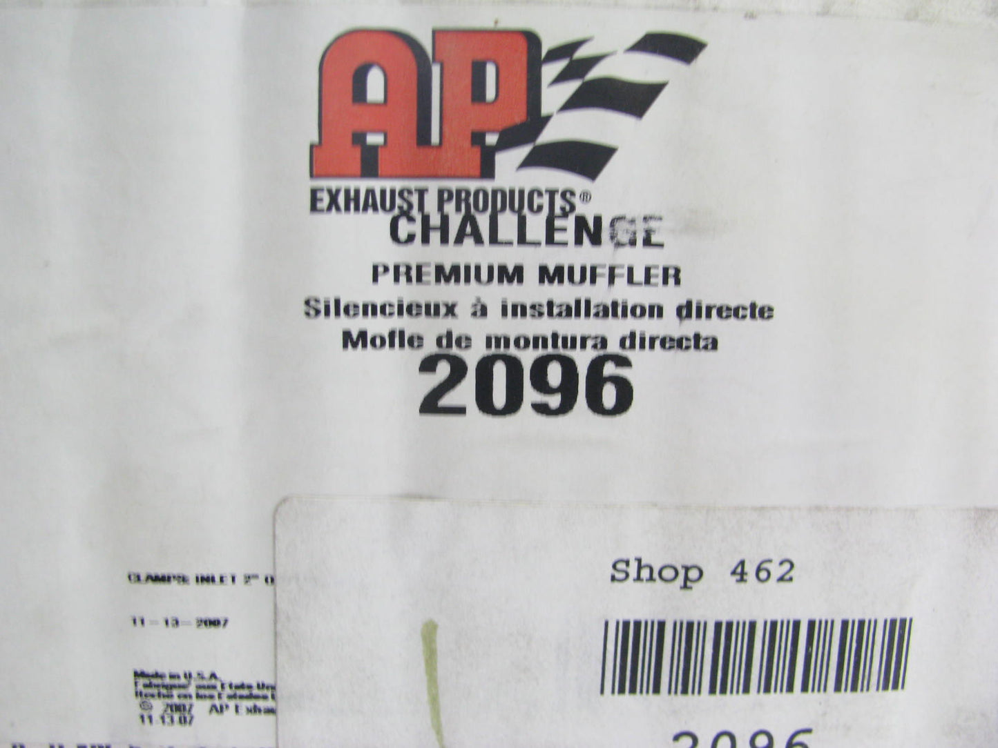 Ap Exhaust 2096 Stock Exhaust Muffler For 1991-1996 Infiniti G20 2.0L SR20DE