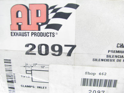 Ap Exhaust 2097 Muffler For 1994-1997 Honda Accord 2.2L-L4