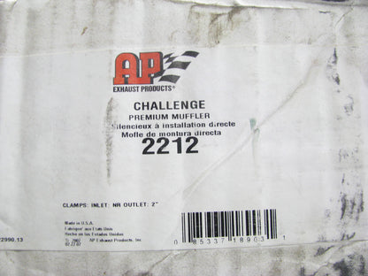 Ap Exhaust 2212 Exhaust Muffler For 1995-2000 Ford Explorer 4.0L-V6 OHV