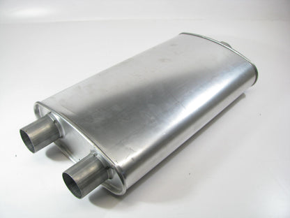 Ap Exhaust 3123 Muffler - 2-1/2'' Inlet 2.00'' Outlet - 10-1/2'' X 19.00'' Oval