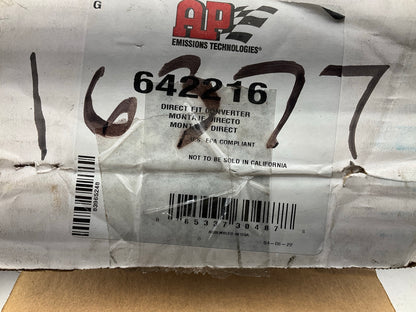 Ap Exhaust 642216 Rear Direct-Fit Catalytic Converter